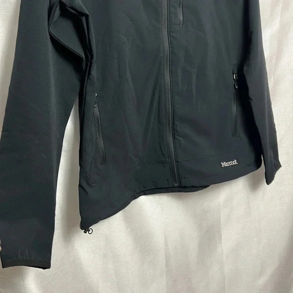 MARMOT Women  warm tempo lightweight black jacket . Zippered pockets, - Picture 4 of 14